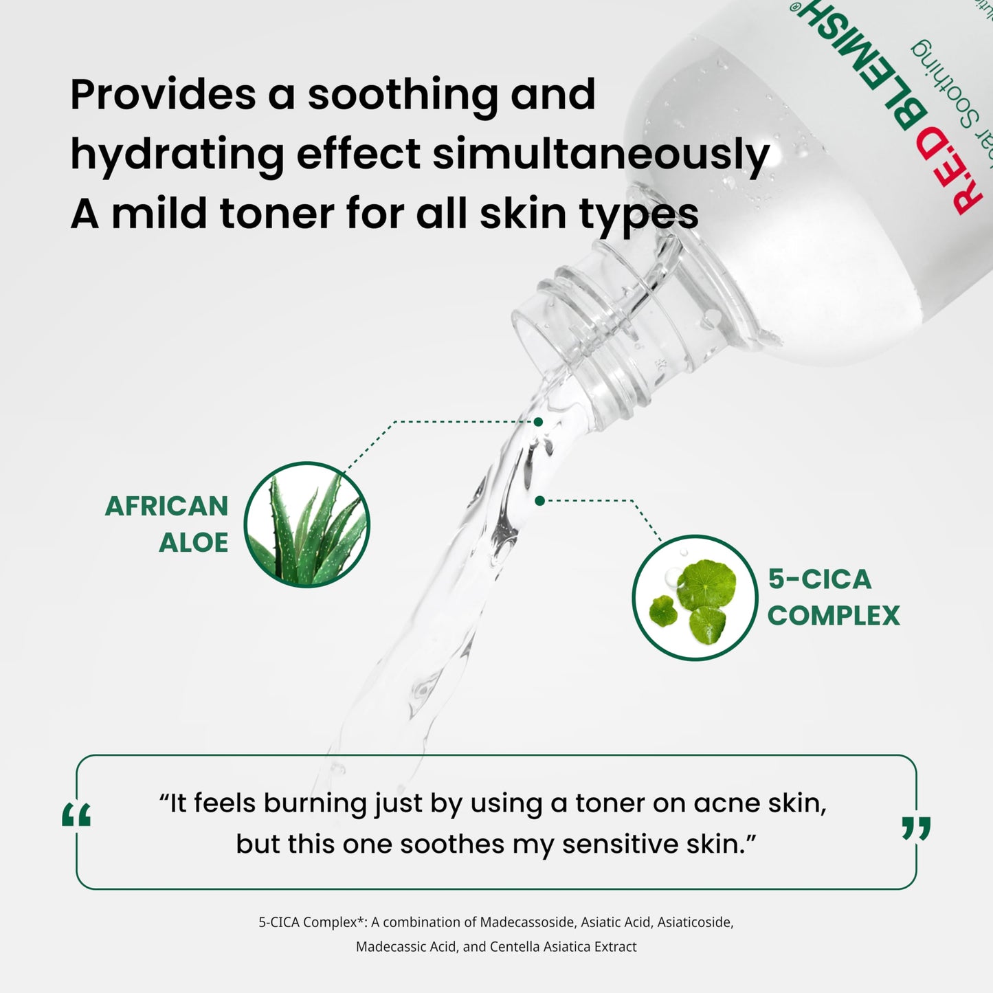 Dr.G RED Blemish Clear Soothing Korean Toner, 300ml - Korean Skin Care Toner